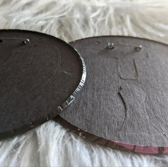 Duran Duran HUGE 6" Buttons Pins Set of 3- Vintage 80s- Simon Lebon John Taylor - Picture 8 of 9